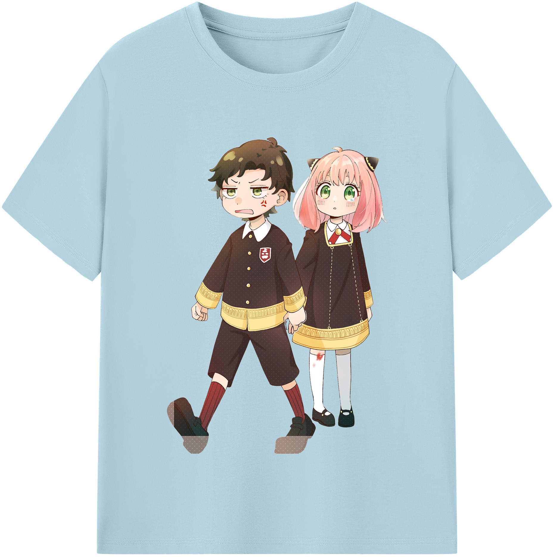 （画像用） SPY×FAMILY间谍家家酒 綿100％半袖Tシャツ（フロントプリント）